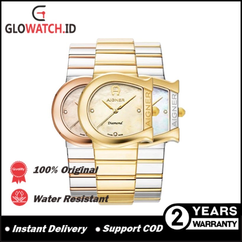 [Promo] Jam Tangan Wanita Aigner AGW.232002 , AGW.232003 , AGW.232004 , AGW.232005 Matera Diamond Or