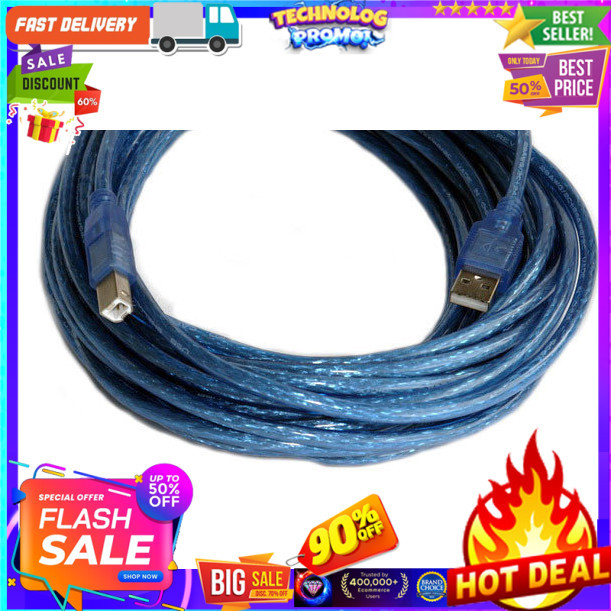 Kabel Printer USB 10 Meter
