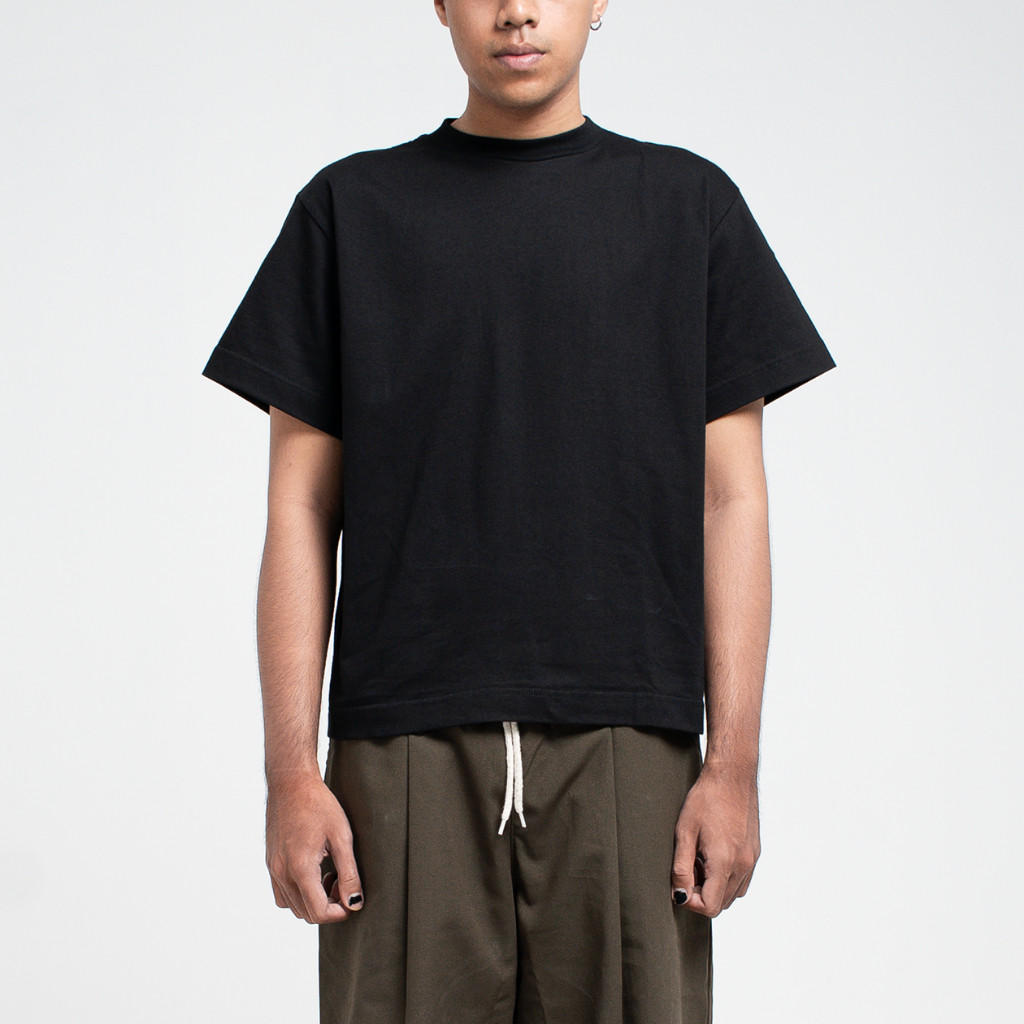 FR54E Money Alter - Crop Boxy Tee / Kaos Polos Pria/Wanita By Money Alter