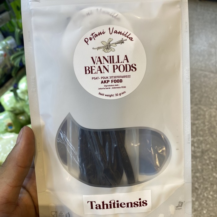 

Vanilla Bean pods Tahitiensis 30 grm