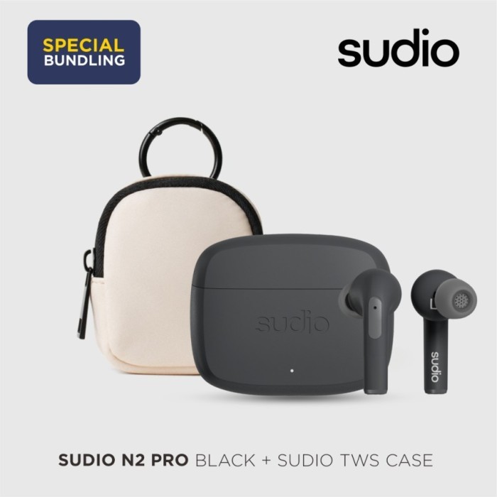 Sudio N2 Pro True Wireless Bluetooth in-Ear Eauds with ANC - Blue, N2 PRO