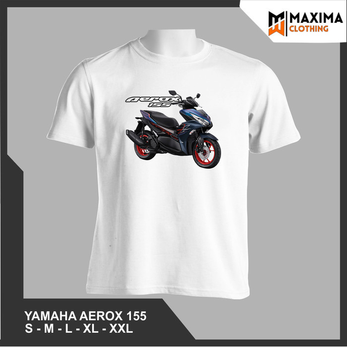 KAOS DISTRO OTOMOTIF MOTOR YAMAHA AEROX CYBER CITY