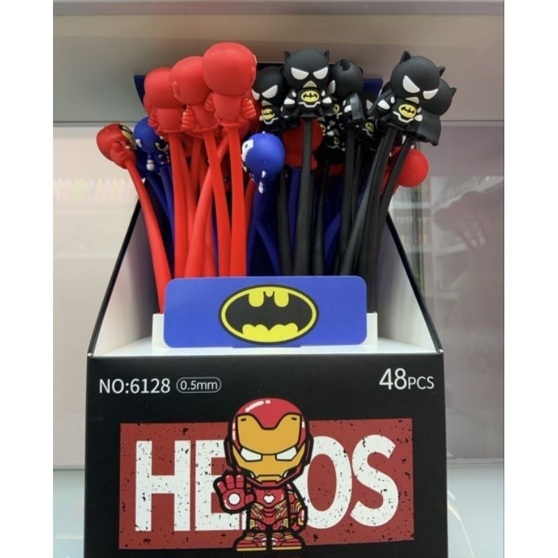 

ACEH.OYU 119350 Pulpen Goyang / Pen Lentur / Pulpen Elastis Motif Dinosaurus -- Buah Buahan -- Hero Batman -- Bear -- Astronot