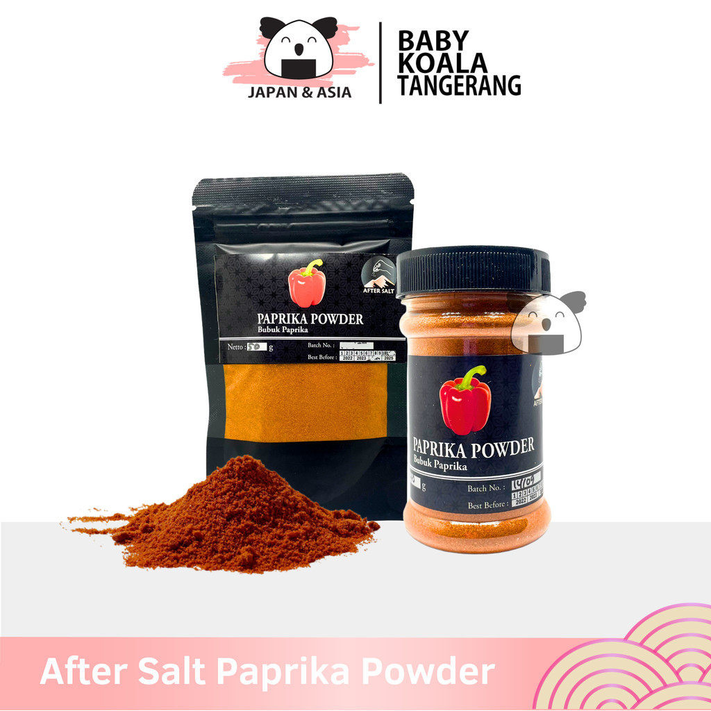 

AFTER SALT Paprika Powder Bubuk Paprika Merah 50 g │ Import - BKT