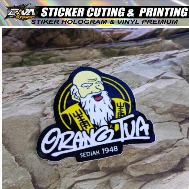 

Sticker printing ORANG TUA minim pembelian produk harus 20rb