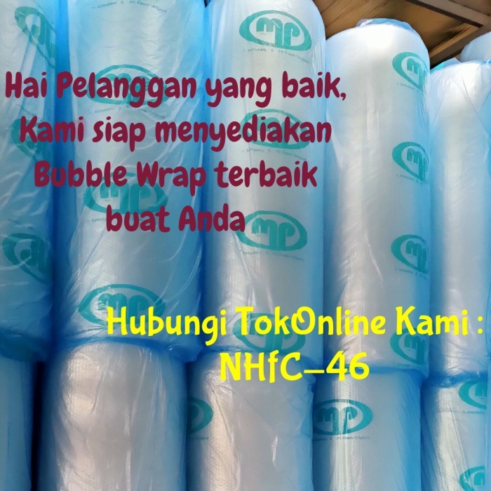 

Bubble Wrap/Bubble Pack/Plastik Bubble Roll - MP Kualitas Premium