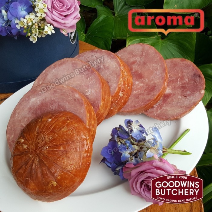 

2.2kg pork honey ham whole / babi ham utuh - Aroma Bali - CUT STEAK 2.2kg