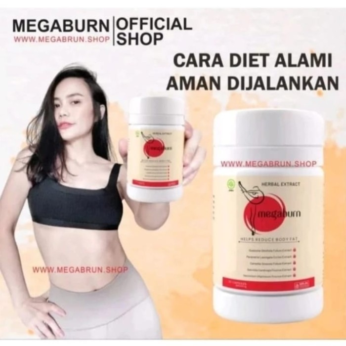 MEGABURN Official Store Suplemen Diet Pelangsing Badan Megaburn Slimming Support Megaburn Asli Origi