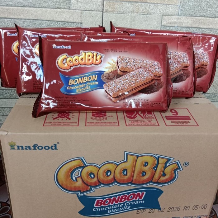 

GOODBIS BISKUIT CREAM BONBON 1 dus isi 21 pcs