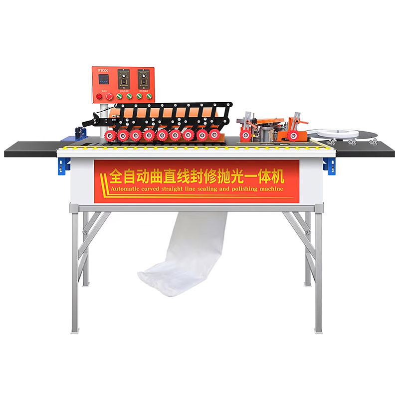 Manual Edge Banding Machine Double Side Gluing Portable Edge Bander Woodworking Edge Banding Machine