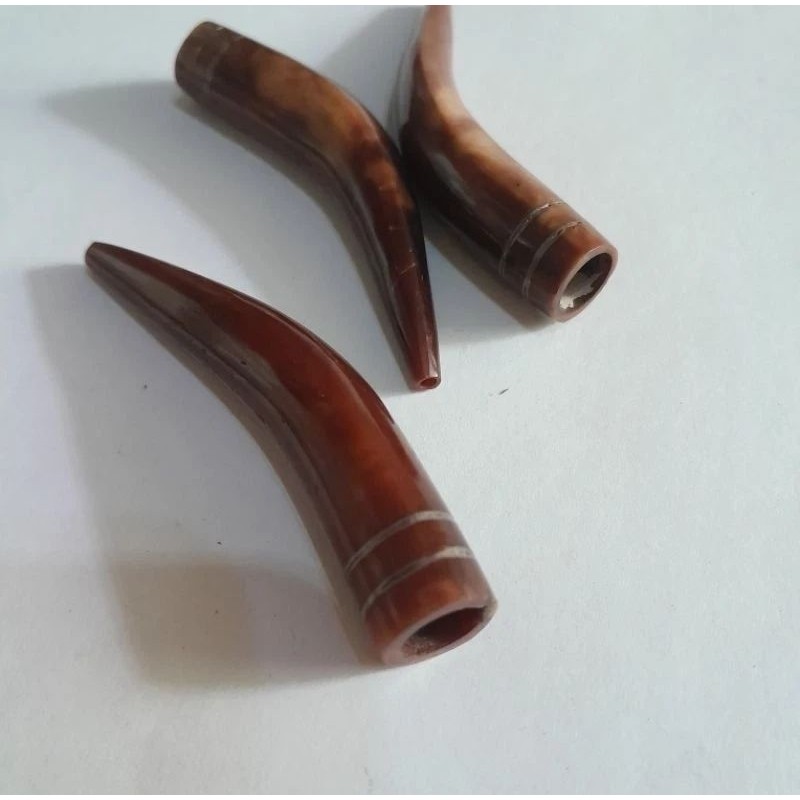 Dika Acc. Pipa Cangklong Once kayu kokka / kaokah / Kaukah asli halus mengkilap