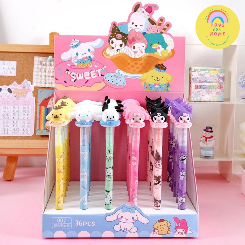 

Stabilo/Spidol Warna 2in1 Karakter Sanrio TOYSFORHOME