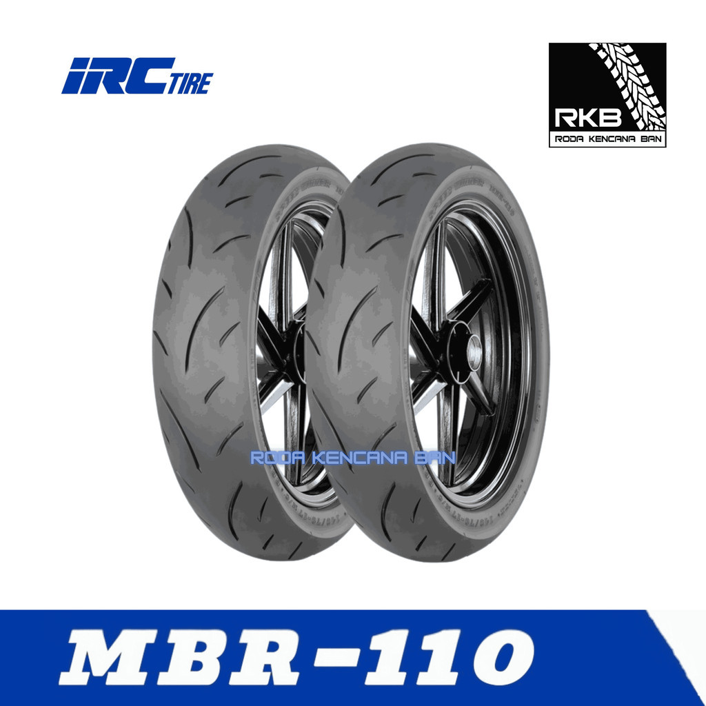 Ban Tubeless IRC MBR 110 TL Size 100/80 R14 Ban Belakang Vario 150/160