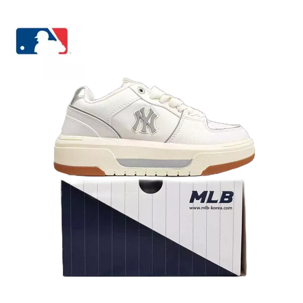 TERLARIS SEPATU CASUAL WANITA SNEAKERS WANITA SLIP ON WANITA  SEPATU JALAN WANITA-MLB CHUNKY LINER W