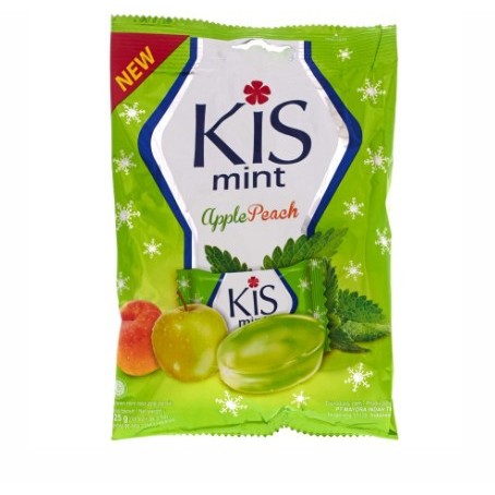 

Permen Kiss Mint Apple Peach 125 gr