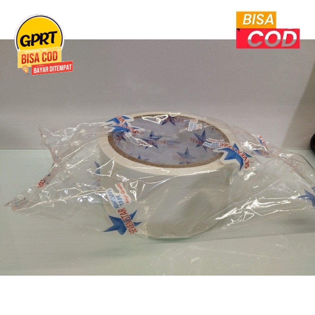 

GPRT Double Tape SEVEN STAR 48 mm x 10 meter Isolasi Double Tape