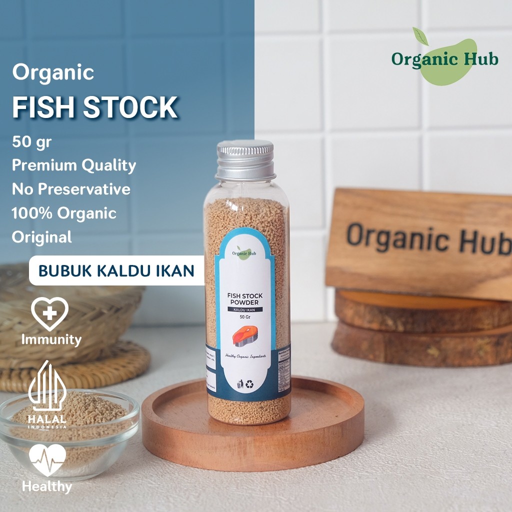 

Organic Hub Katsuo Dashi Bumbu Kaldu Ikan Ramen Udon Jepang Halal 50 gr