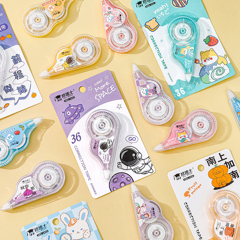 

5mm*5m Kawaii Cartoon Correction Tape Altered Tools School Office Cute Corrector Stationery Kids kawaii school supplies
