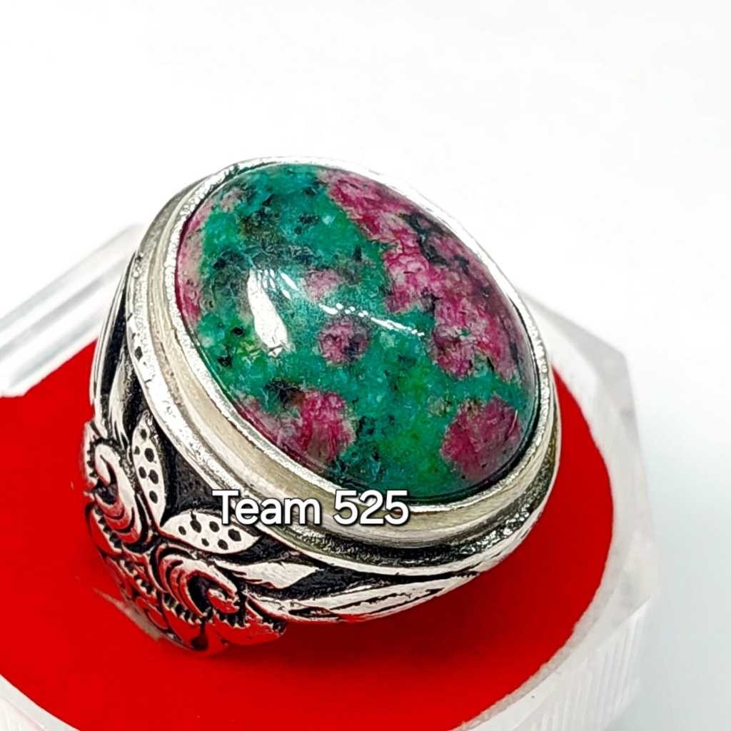 Cincin ruby tadulako / batu rubi tadulako / cincin asli pria wanita dim 20 mm