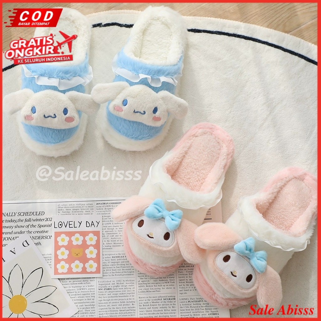 Andal Uro Cinnamoroll Andal Helloitty My Melody Andal Bulu Andal Amar Tidur Andal Couple Andal Rumah