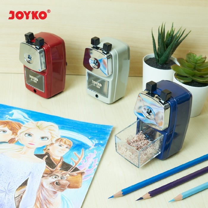 

Rautan Meja Sharpener Serutan Putar Joyko A-5M Bahan Besi