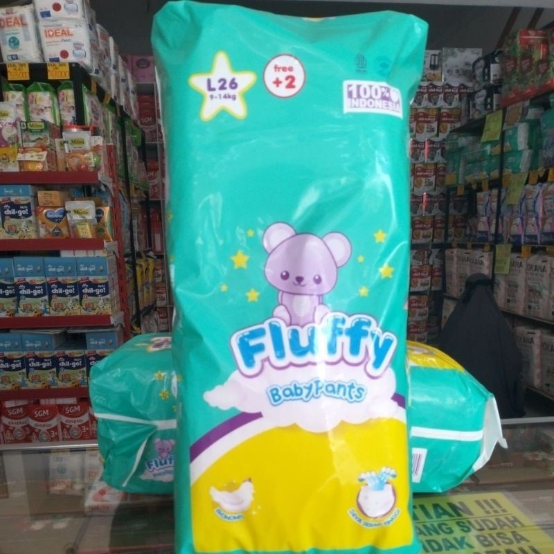 Terlaris FLUFFY Baby Pants - Popok Bayi Tipe : Celana