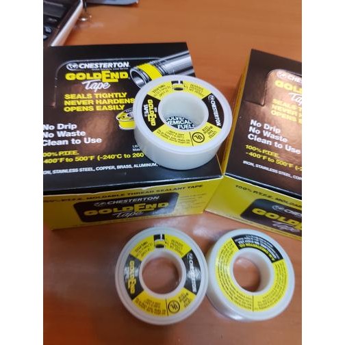 

SEAL TAPE Chesterton / CHESTERTON 800 GoldEnd Tape / Tahan Panas