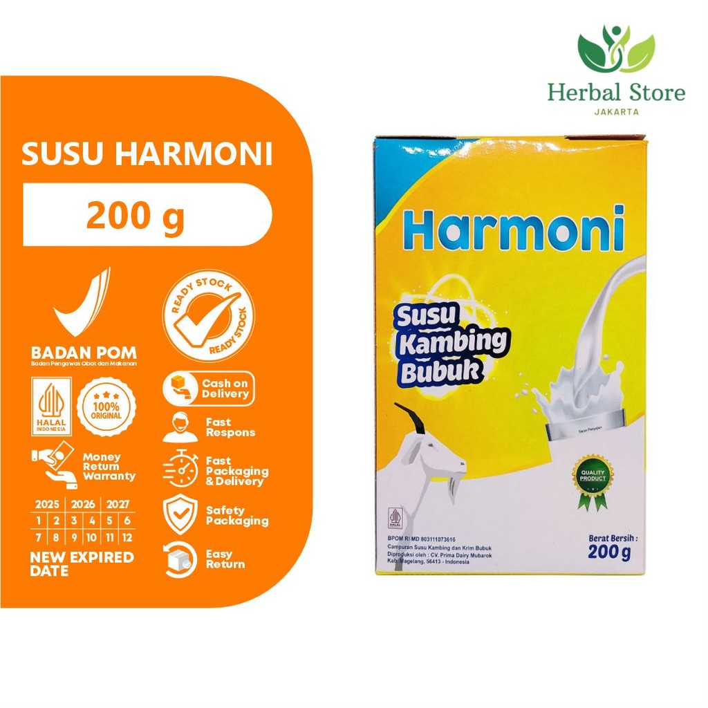 

Susu Kambing Harmoni Etawa Bubuk Asli Original Promo Jual Harga Murah
