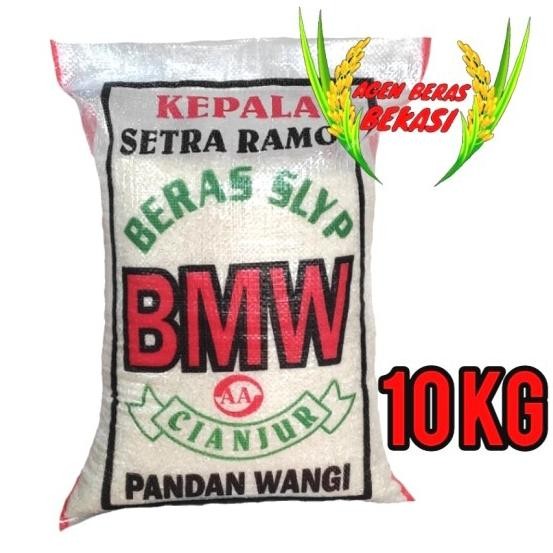 

BERAS CIANJUR CAP BMW 10KG MURAH - 10 LITER