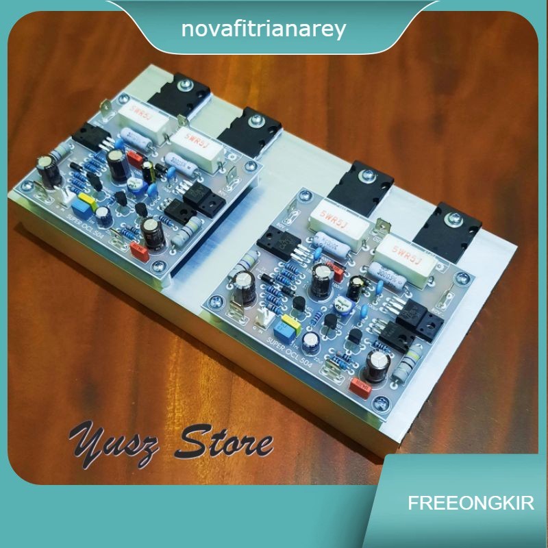 SOCL 504 Driver Power Amplifier, Stereo