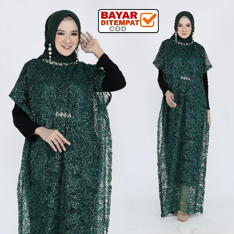 Kaftan Lebaran Dewi / Kaftan Brukat / Kaftan Model terbaru 2022