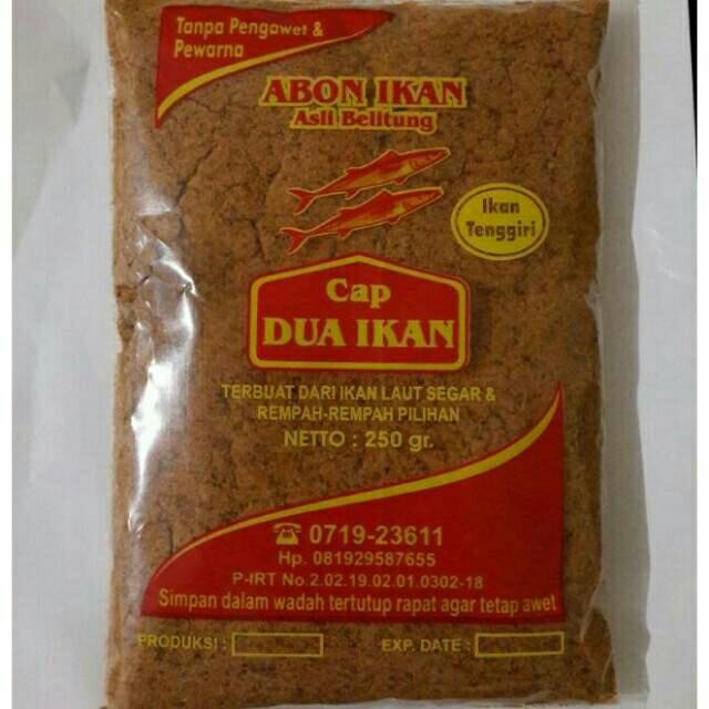 

Abon Ikan CAP DUA IKAN asli ikan tenggiri [terlaris]