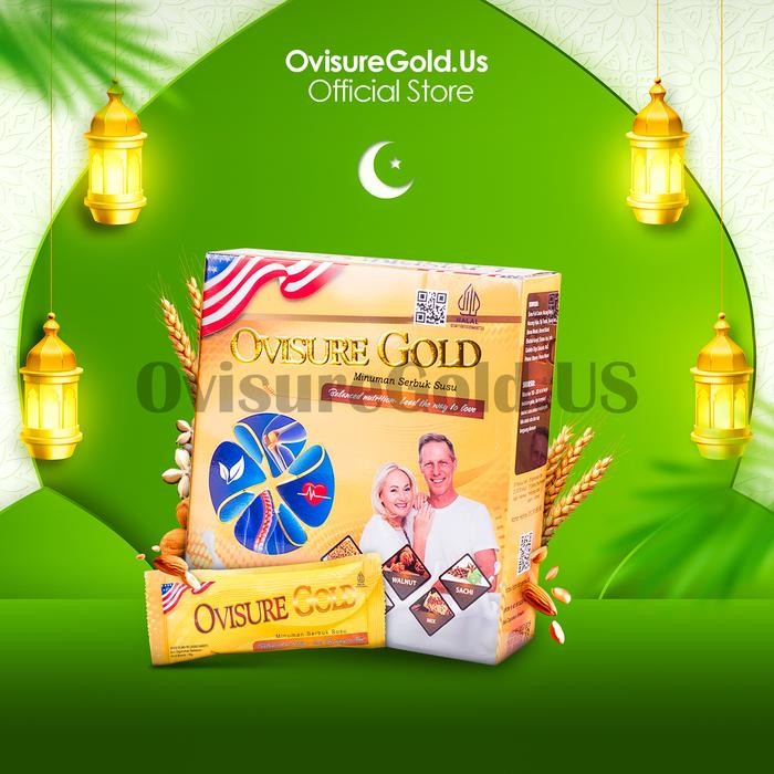 

[Best Seller] OVISURE GOLD SUSU, MEMBANTU MEMULIHKAN KERUSAKAN TULANG SUSU USA - 1 BOX