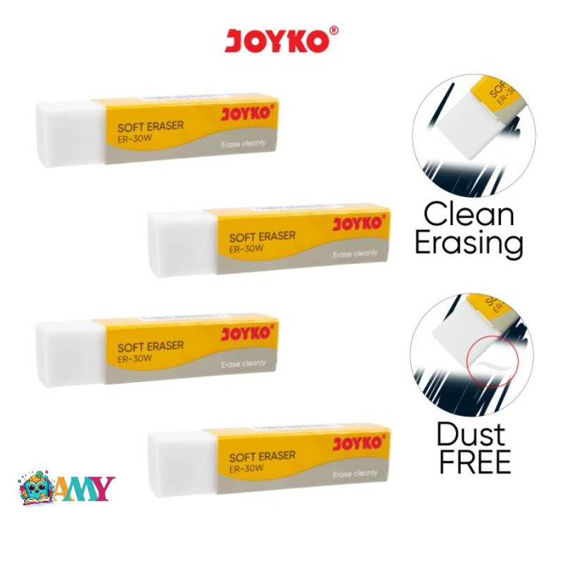

(1BIJI) JOYKO ERASER ER 30 W PUTIH AMY STASIONARY
