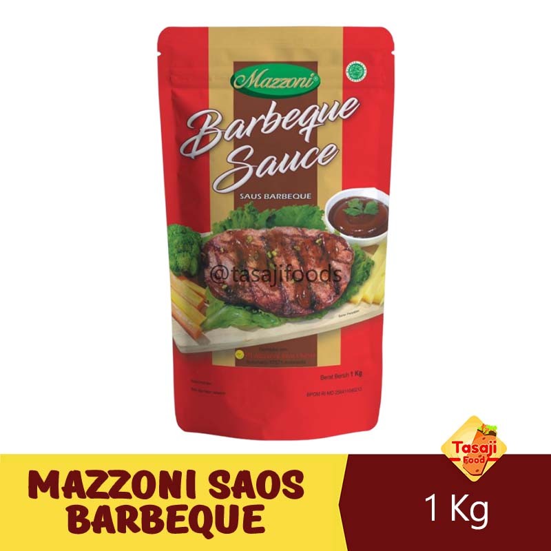 

Mazzoni Saos Barbeque 1 KG Saus BBQ Sauce Kulakan