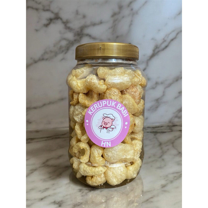 

Kerupuk Babi HN Toples Medium Super Enak Dan Premium (Non Halal)