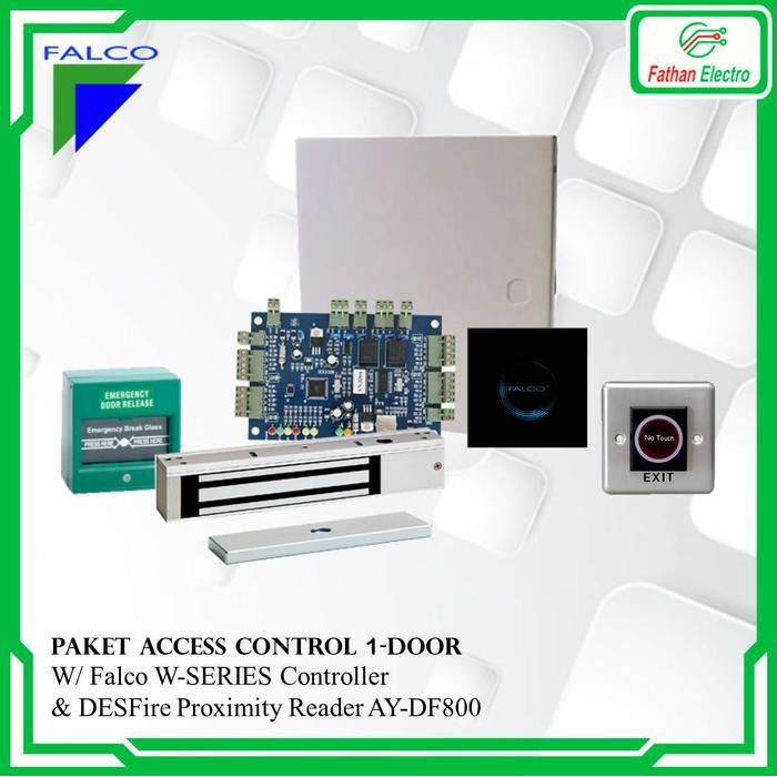 

Paket Access Control Falco Single Door with DESFire Reader