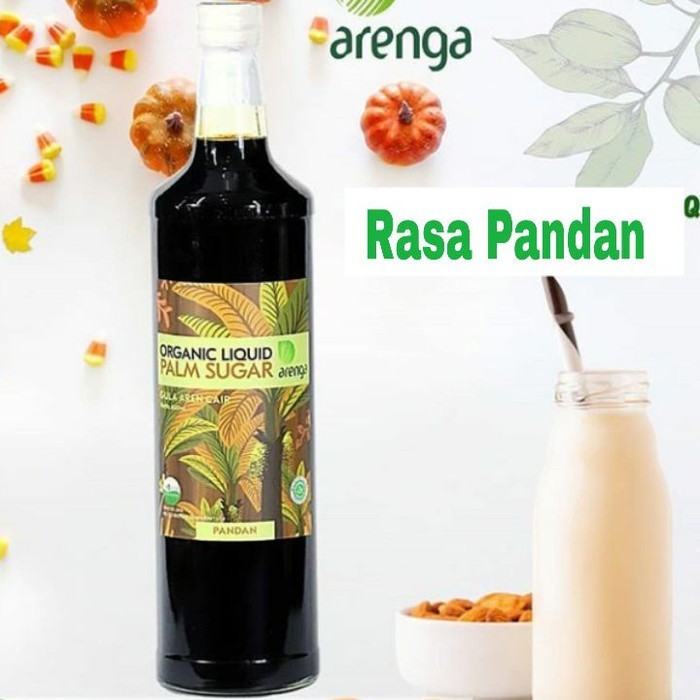 

Arenga Liquid Palm Sugar Pandan 650Ml Gula Aren Cair Botol Kaca