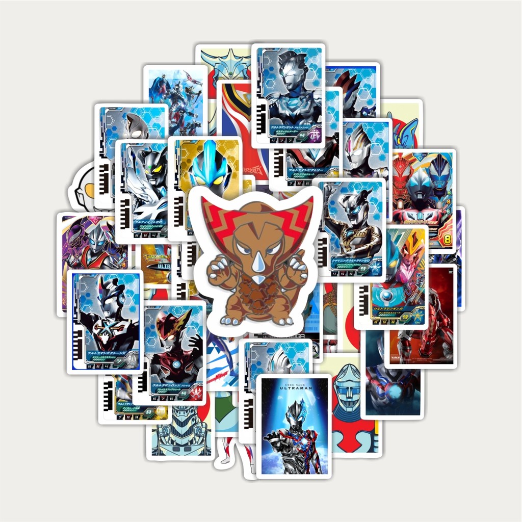 

Sticker Pack Stiker Kartun Ultraman | Sticker TUMBLR | Stiker LAPTOP KOPER HELM
