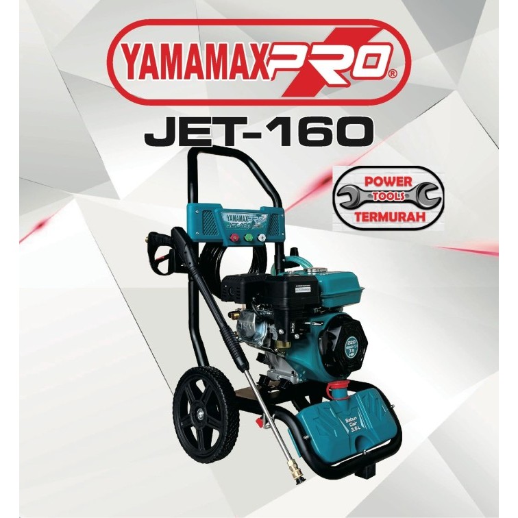 YAMAMAX JET-160 MESIN JET CLEANER HIGH PRESSURE BENSIN CUCI MOBIL MOTOR
