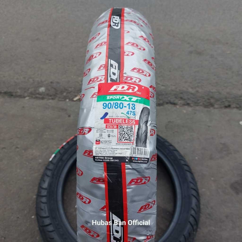 Ban Motor Ring 18 FDR Sport XT 90/80-18 Tiger RX-king Scorpio Tubeless