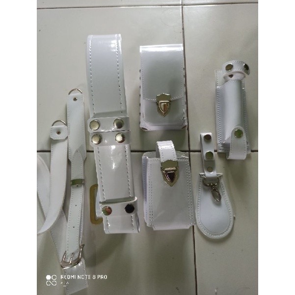 kopel setelan PROVOS DISHUB KEMENHUB LANTAS SECURITY  POLSUSPAS KUMHAM putih polos lengkap