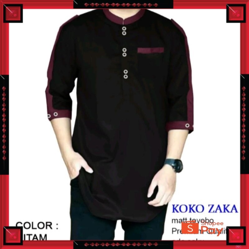 [PREMIUM ORIGINAL] BAJU KOKO KURTA PAKISTAN. ZAKA DEWASA