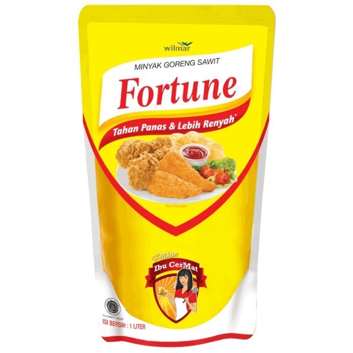 

FORTUNE MINYAK GORENG REFIL 1LTR