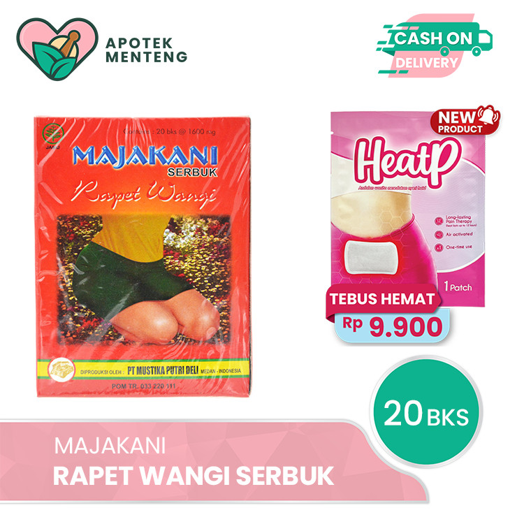 Majakani Rapet Wangi Serbuk - Jamu Kesehatan Daerah Kewanitaan