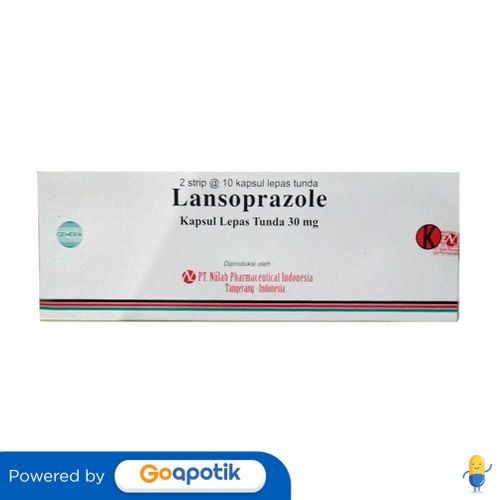 Lansoprazole Nulab 30 Mg Box 20 Kapsul
