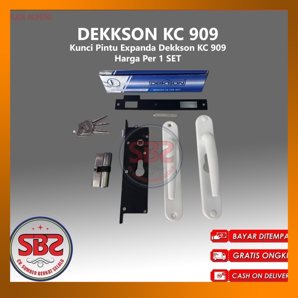 DEKSON DEKKSON KC909 Kunci Pintu Expanda Dekkson KC 909 White