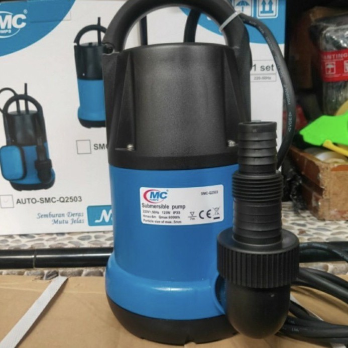 Pompa Celup Kolam Ikan Mc Pump 125Watt Mesin Pompa Air Celup