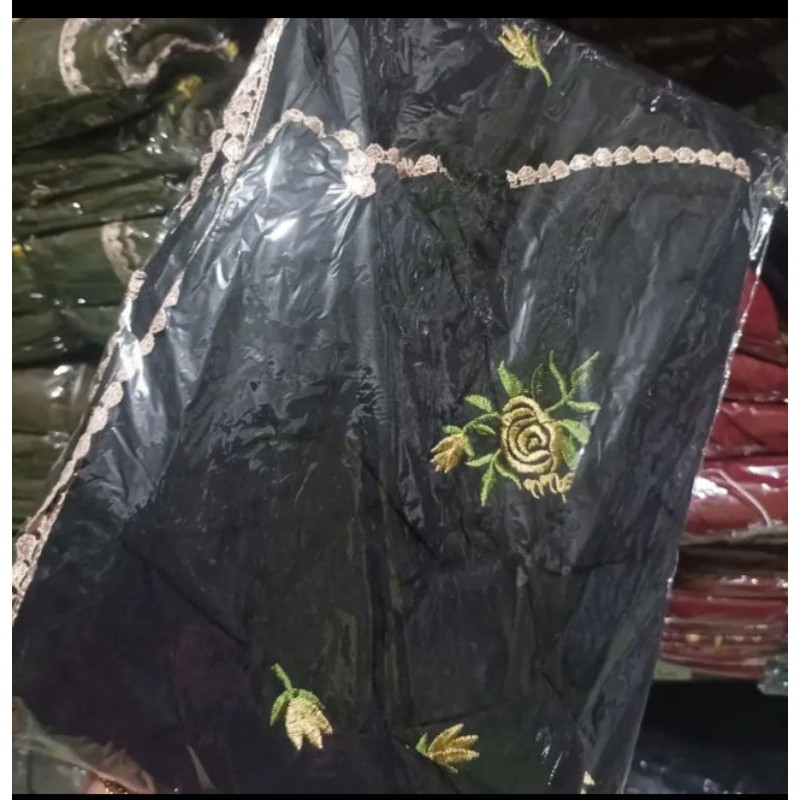 VF56YA MUKENA TERUSAN BORDIR BUNGA ANI'ANA BAHAN ADEM MOTIF ANI'ANA