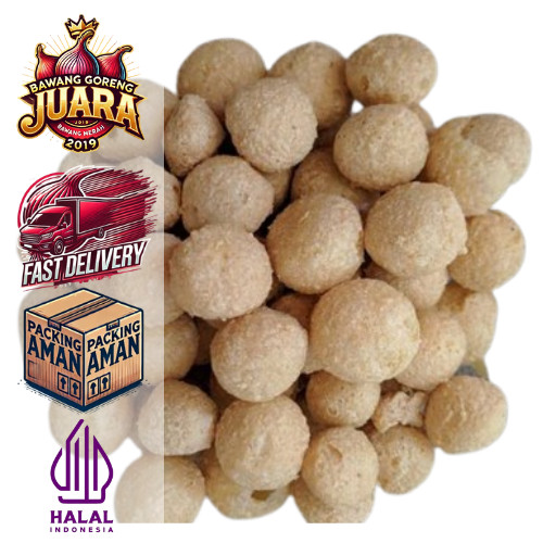 

COD KERIPIK TAHU 500gr Tahu Bulat Mini Kering Tahu Bulat Kering Mini 500gr Snack Tahu Bulat Mini